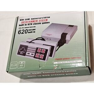 Mini Game Anniversary Edition Console Built-In 620 Classic Games Retro NES Style